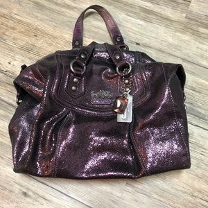 Purple Coach Handbag 💁🏼‍♀️